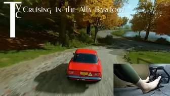 Cruising in the Alfa Barefoot (mp4 720p)