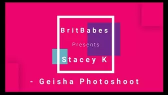 Britbabes Presents Stacey K - Geisha Photoshoot