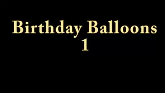 Birthday Balloons 1 WMV