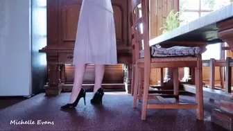 Black sexy high heels MP4 SD