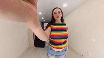 Alexa Black - why you want me to step on you? VR 360 Full HD