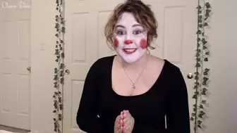Doing your clown makeup
