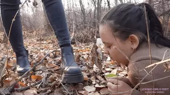 SARAH - Autumn in Russia - Humiliation in the forest (HD)