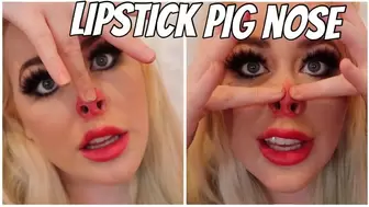 Lipstick Pig Nose