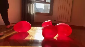 red ballons pop with ass wmv