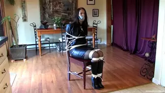 Chair Tied in Leather enhanced (WMV 1080p) - Anna Lee