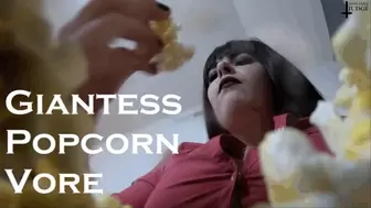 Giantess Popcorn Vore MOV