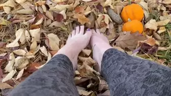 Thankful for Fall Foot Fun