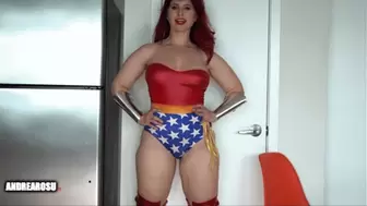 Wonder Woman's Ass Control - Andrea Rosu wmv