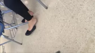 Shoeplay at University by Tania PART 3 ( OLD VIDEOS )