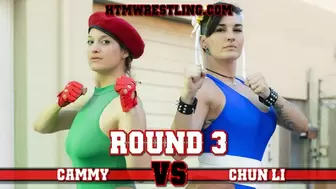 Cammy vs Chun Li - Round 3 (Irene Silver vs Paula Diamonds)- HDWMV