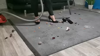 Quick vacuuming