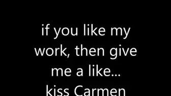 Carmen-Cumtrol: teasing his milk out