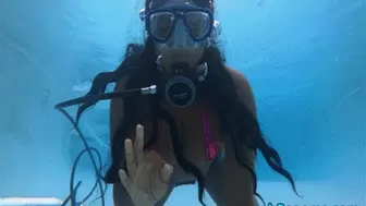 Ebony beauty's second dive (Full Video)