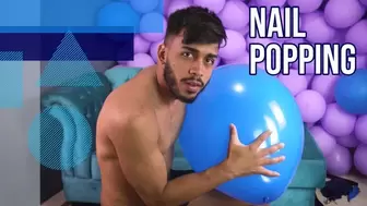 Sexy Nail Pop Blue 16" by Antony - 4K
