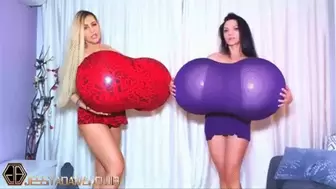 Jessy and Karla's breast expansion from Dr Cumpensation - 1080p