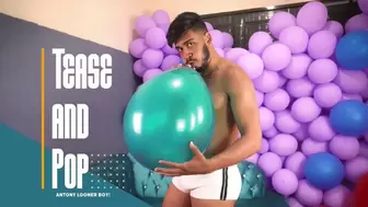 Blow and Tease My Green Balloon - 4K