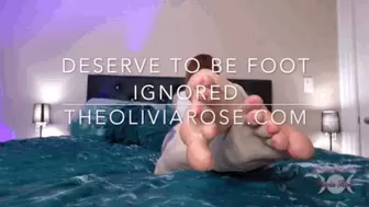 Deserve To Be Foot Ignored (MP4 SD)