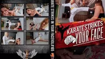 KARATE STRIKES IN YOUR FACE - VOL # 165 - TOP GIRL BARBI MAY - NEW MF NOV 2021 - FULLVIDEO - never published - Exclusive girls MF video