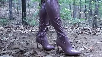 Muddy Boots in the Woods Bootlicker POV