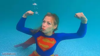Underwater Date With Supergirl