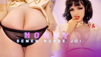 Horny Semen Nurse JOI