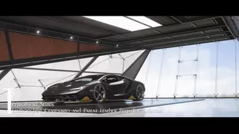 Petrolhead Series Lamborghini Centenario and Patent Leather Peep Toe Stilettos (mp4 1080p)