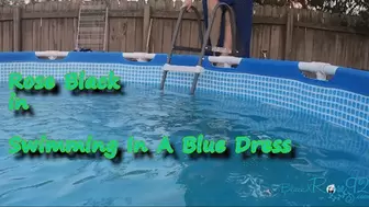 Swimming In A Blue Dress-MP4