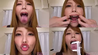 Akari Niimura - Erotic Tongue and Mouth Showing - 1080p