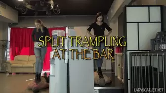 Lady Scarlet - Split trampling at the bar