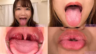 Mei Housho - Erotic Long Tongue and Mouth Showing