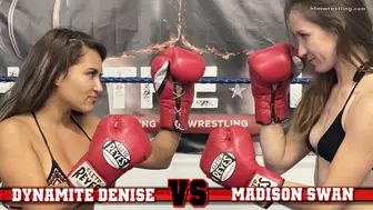 Dynamite Denise vs Madison Boxing Part 1 SDMP4