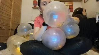 Adorable balloons to ride