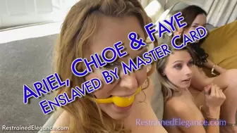 Ariel Chloe and Faye Enslave By Master Card (VID0662, 4K MP4)