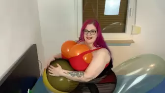 Balloon Stuffing and riding with Balloobs