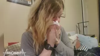 Nose Blowing and Coughing (Kinkmas Day 05: Illness)