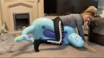 Inflatable Narwhal fucking causes my pants to get wet