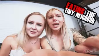 Mandy & Natalia - Eating the tiny neighbor - HD 1080p MP4