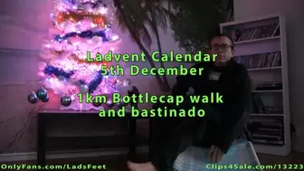 Ladvent Calendar 5th December - Bottlecap Bastinado Challenge