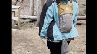 Public Flashing and Peeing on a Hike