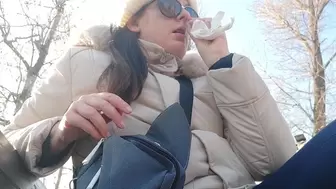 Sneezing in the park avi