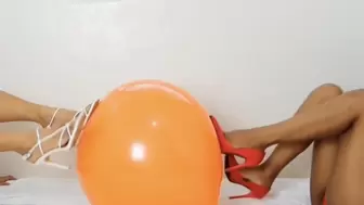 Camylle And Kate Tease You And Pop Your Balloons