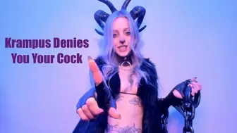 Krampus Denies You Your Cock
