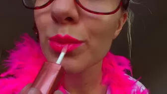 GLITTER PINK Lipstick Mesmer JOI