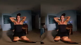 Biceps, biceps muscle flex ( Virtual Reality, contest shape )