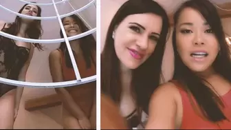 VICIOUS GIANTESS DOMMES feat AstroDomina & Justine Cross (HD MP4)