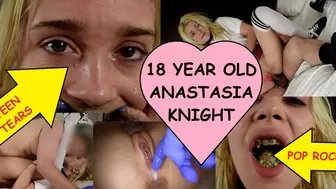 Newbie Anastasia Knight "You guys like FUCKNG 18 year olds fresh out of high school?" CLIP #3