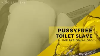 Pussyfree Toilet Slave [Visual Audio MP4]