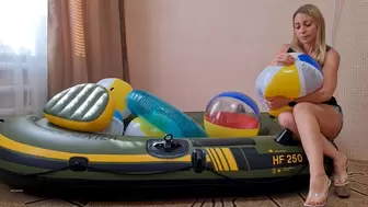 deflate in a boat