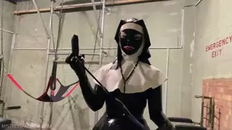 Latex Nun Trains You To Become Her Anal Slut POV